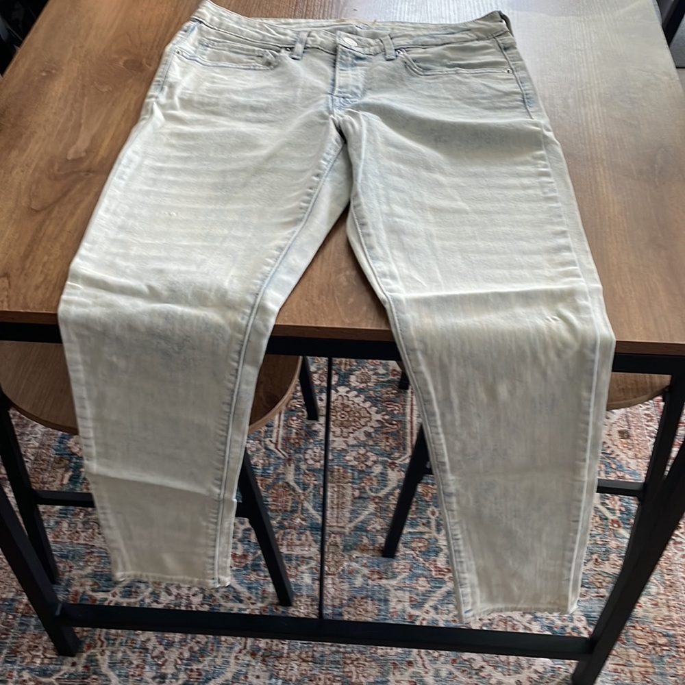 Levi 711 Skinny Acid Washed Jeans - Picture 5 of 7